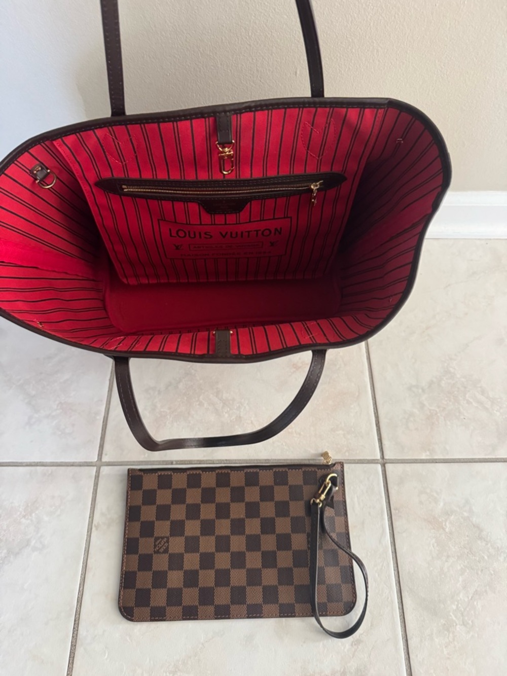Louis Vuitton Neverful MM Tote bag - Picture 2 of 8